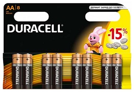 Duracell AA LR6-8BL / MN1500 - 8шт